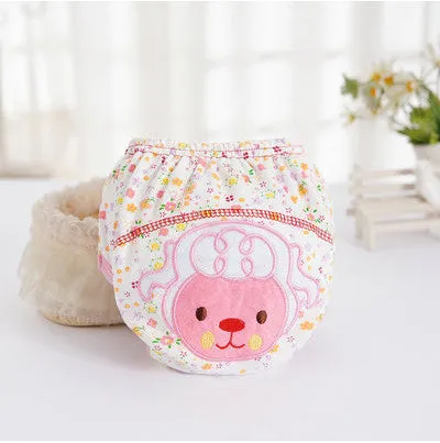 Baby Diapers Reusable Nappies Washable Cotton Training Pants Changing