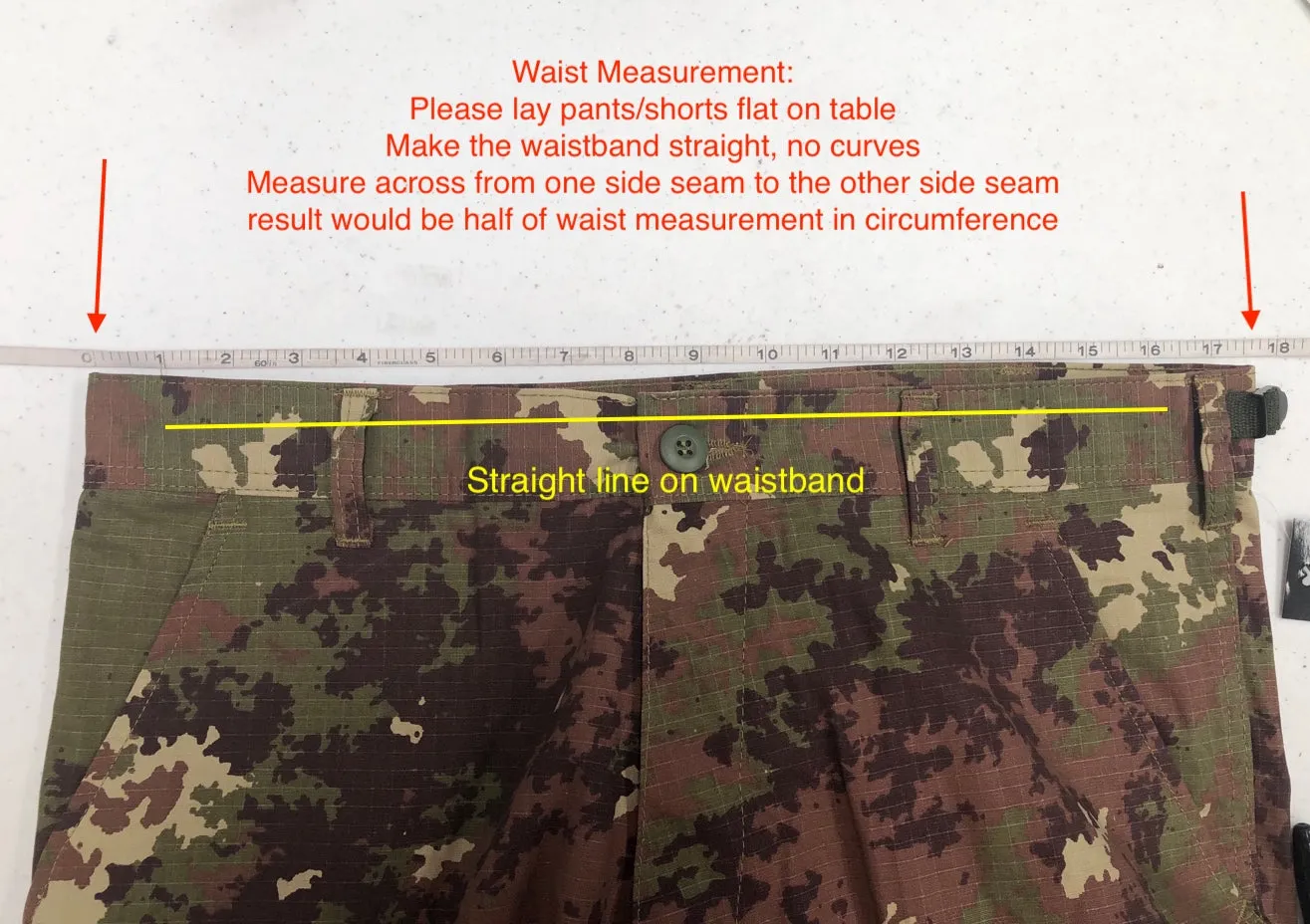 BACKBONE Mens Casual Cargo Shorts Army Military BDU Shorts with Zip Fly - Camo Colors