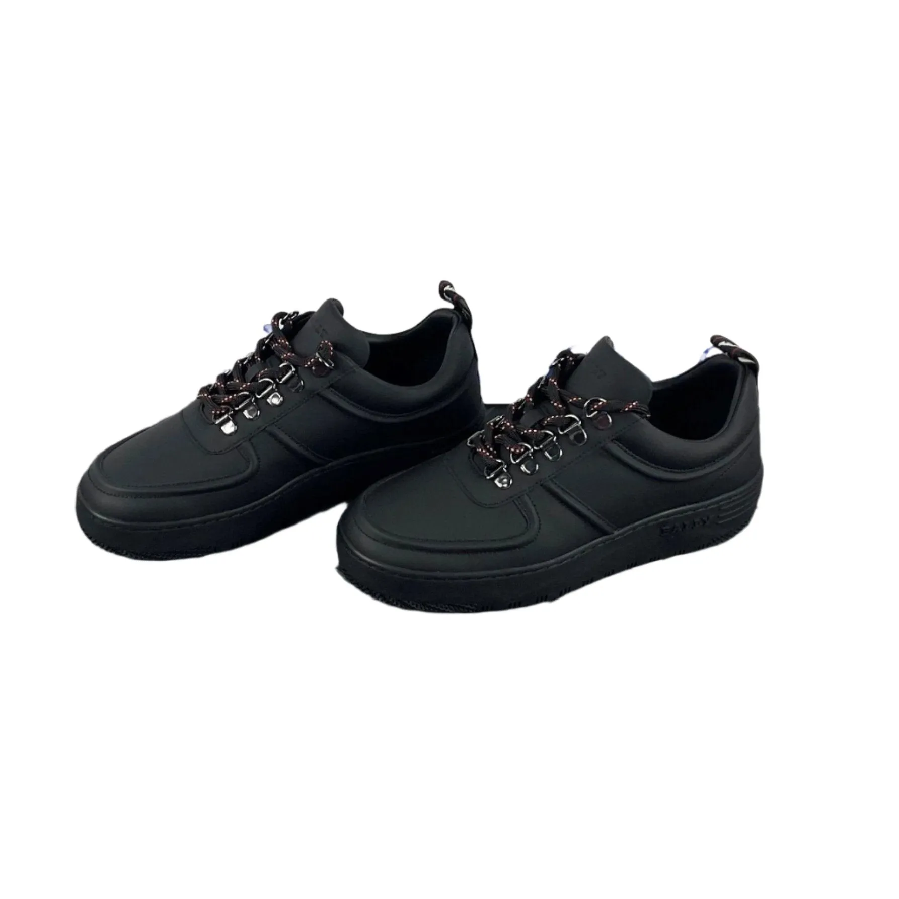 Bally Ollyver Black Leather Sneakers