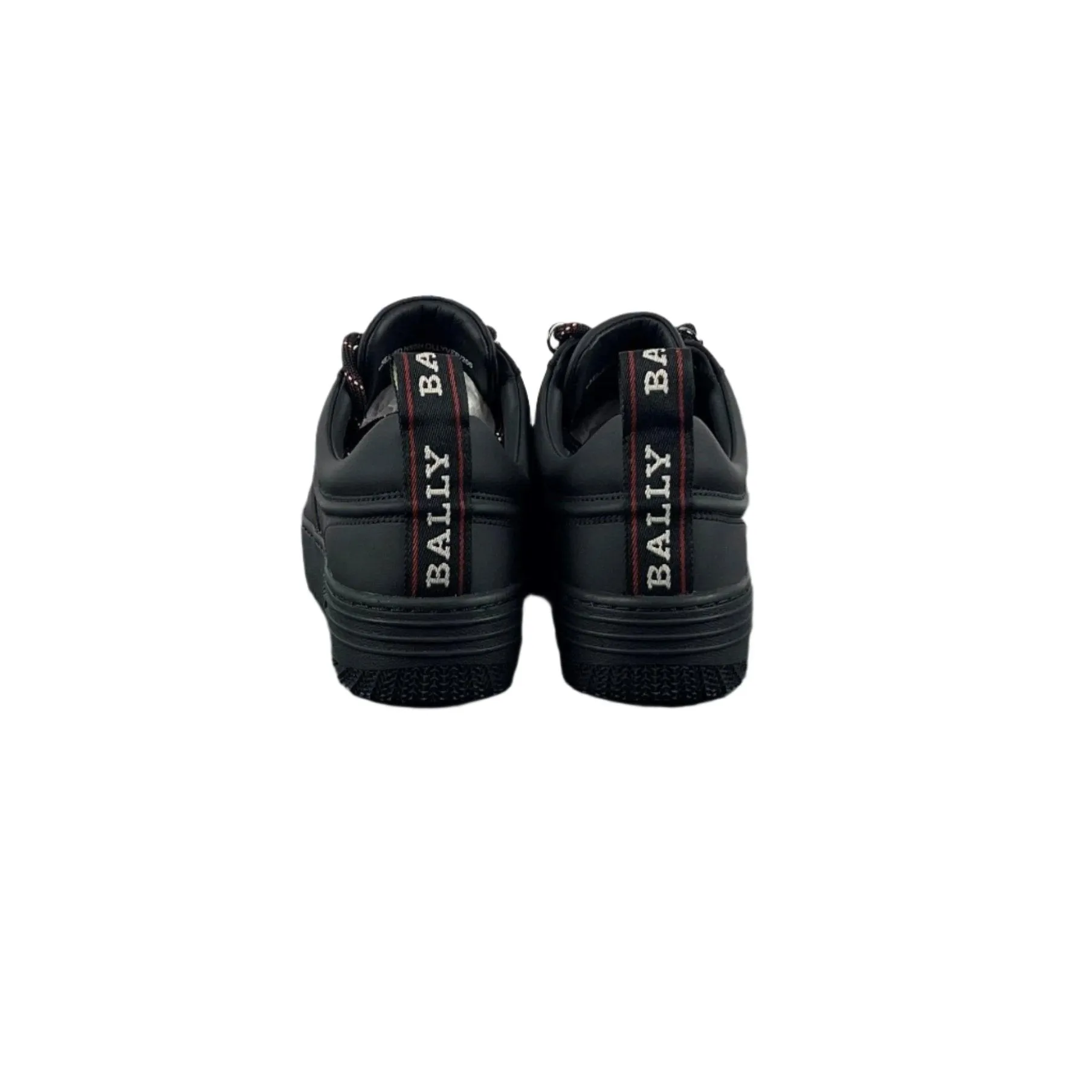 Bally Ollyver Black Leather Sneakers