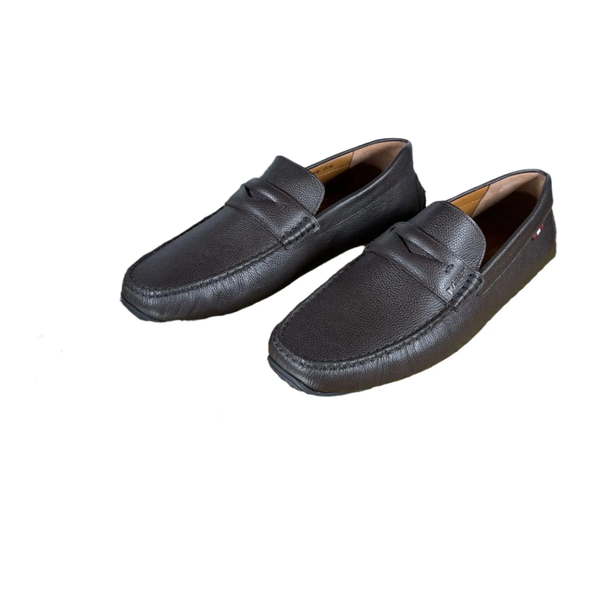 Bally Pavel Safari Leather Drivers