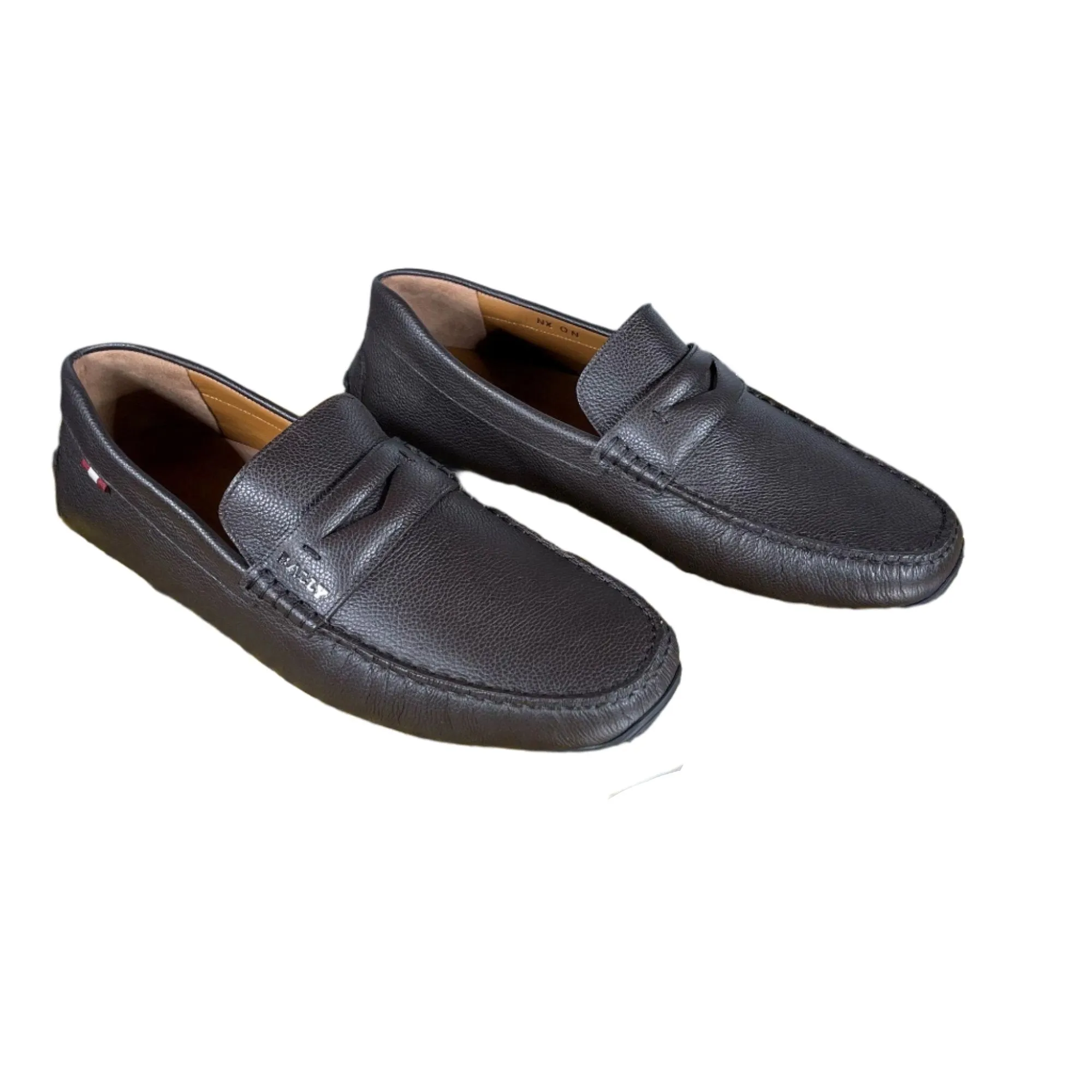 Bally Pavel Safari Leather Drivers