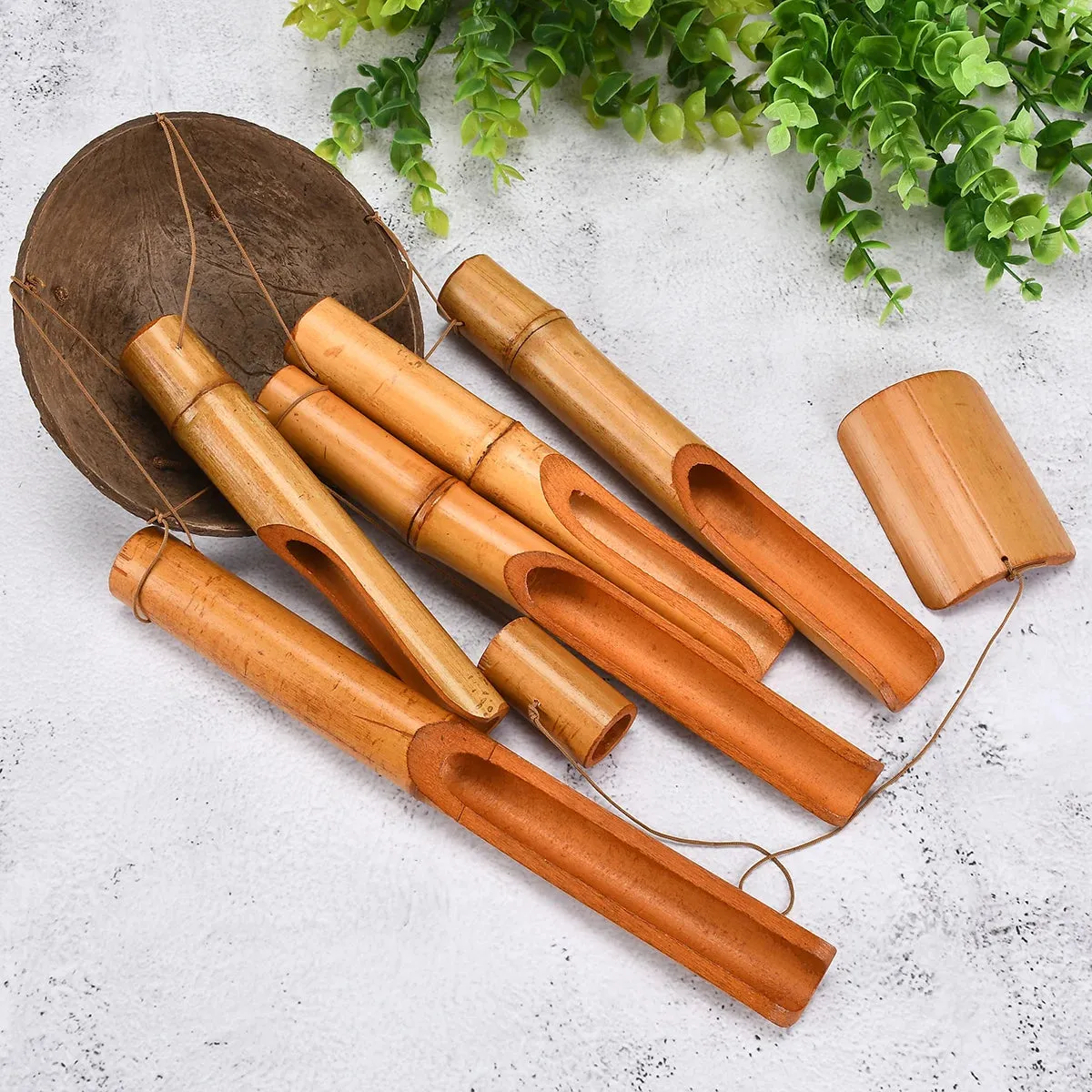 Bamboo Windbell Chimes Craft For Outdoor & Garden Patio Home Decoration