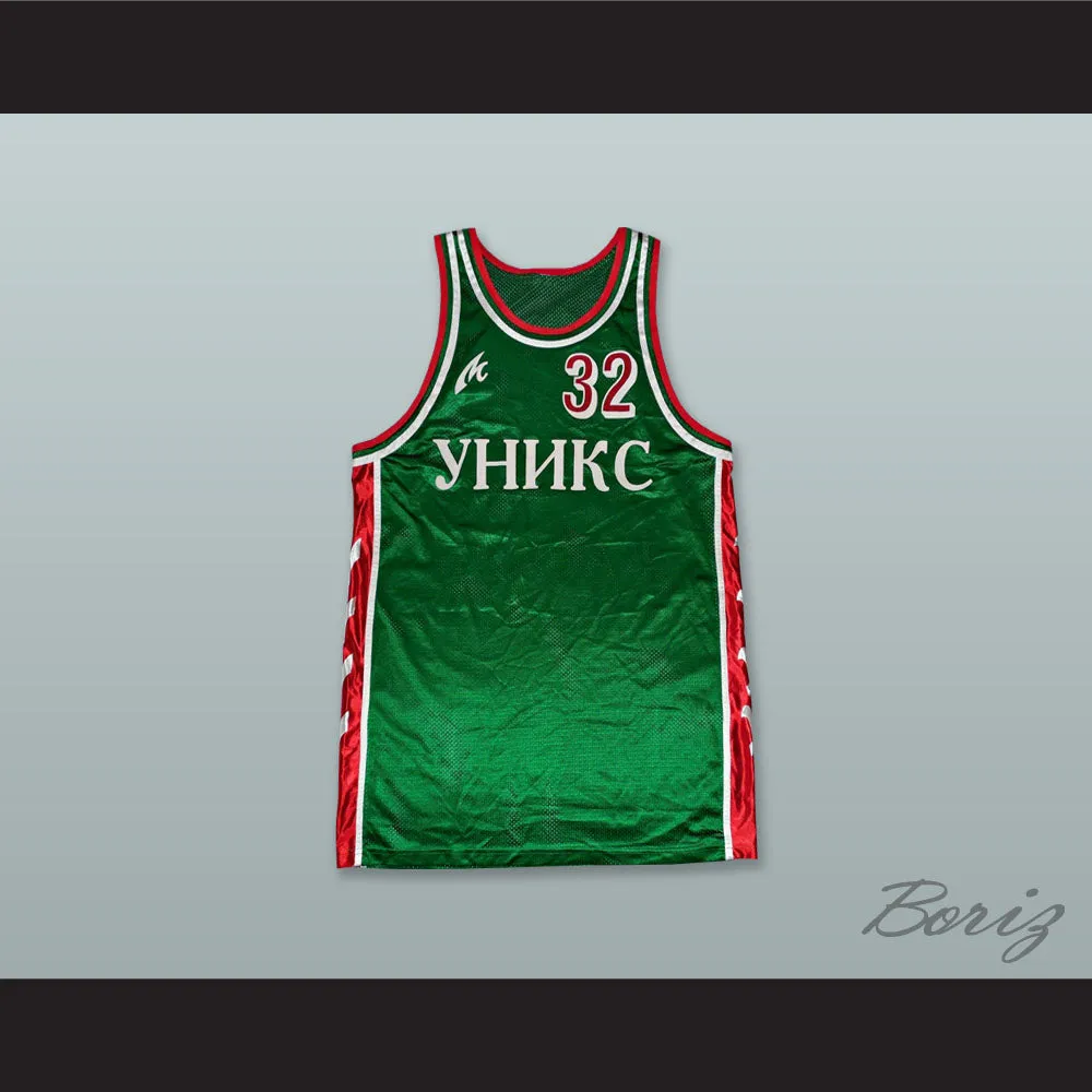 BC Unics Kazan Green Basketball Jersey
