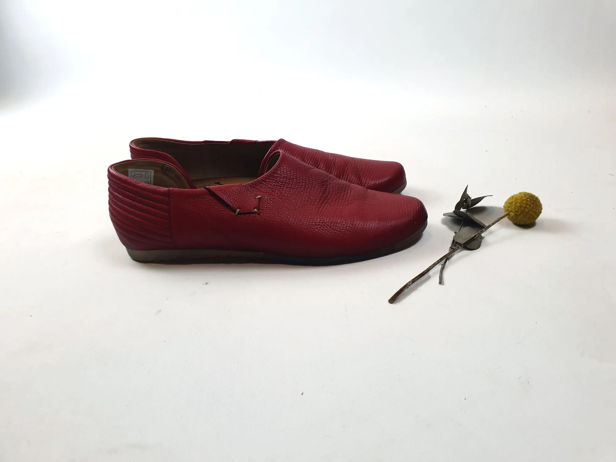 Beltrami red leather shoes size 38