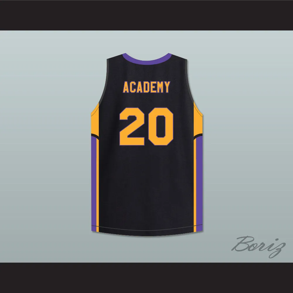 Ben Simmons 20 Montverde Academy Eagles Black Basketball Jersey