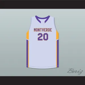 Ben Simmons 20 Montverde Academy Eagles Gray Basketball Jersey