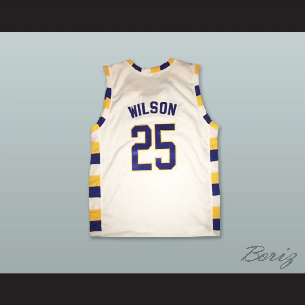 Ben Wilson 25 Simeon Career Academy Wolverines White Basketball Jersey