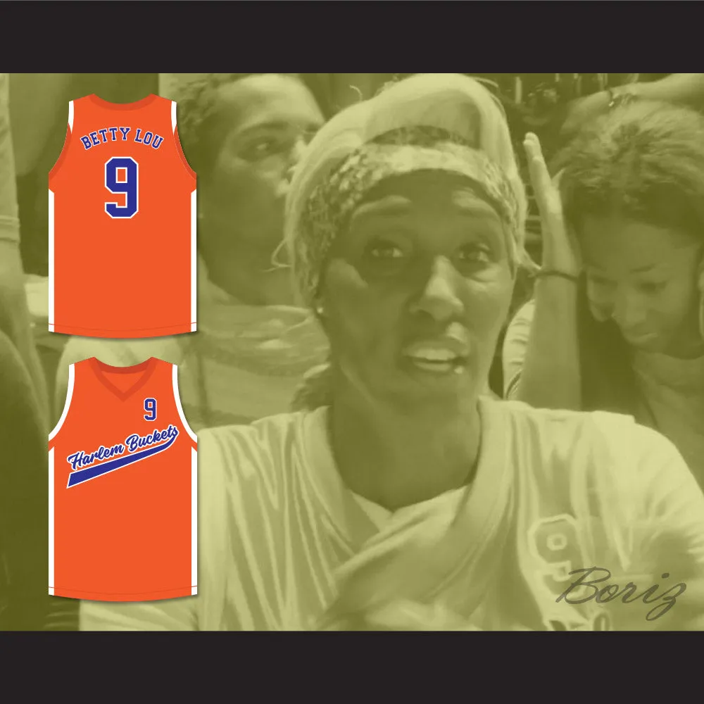 Betty Lou 9 Harlem Buckets Basketball Jersey Uncle Drew