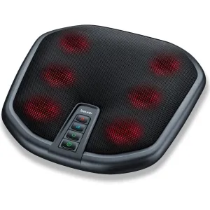 Beurer Shiatsu Foot & Back Massager: Heat Function & 3 Speed Options FM 70