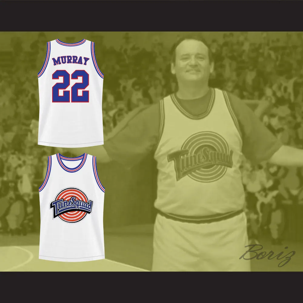 Bill Murray 22 Space Jam Tune Squad Basketball Jersey