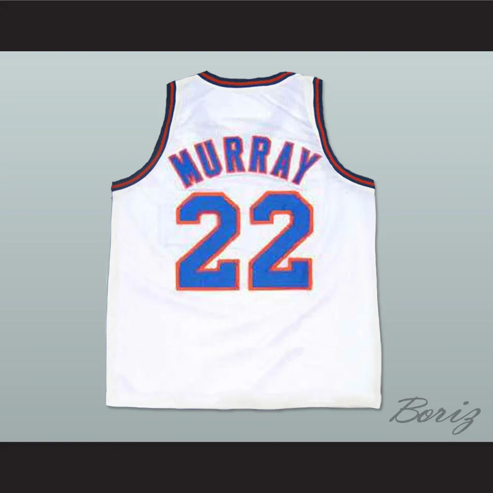 Bill Murray 22 Tune Squad White Basketball Jersey