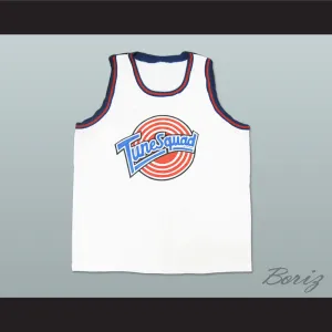 Bill Murray 22 Tune Squad White Basketball Jersey