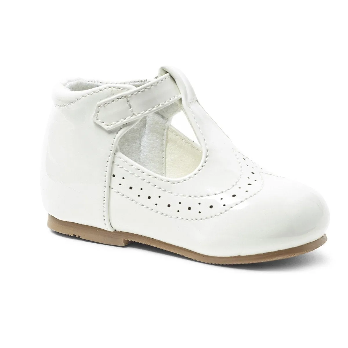 Billy blue t-bar hard sole shoes