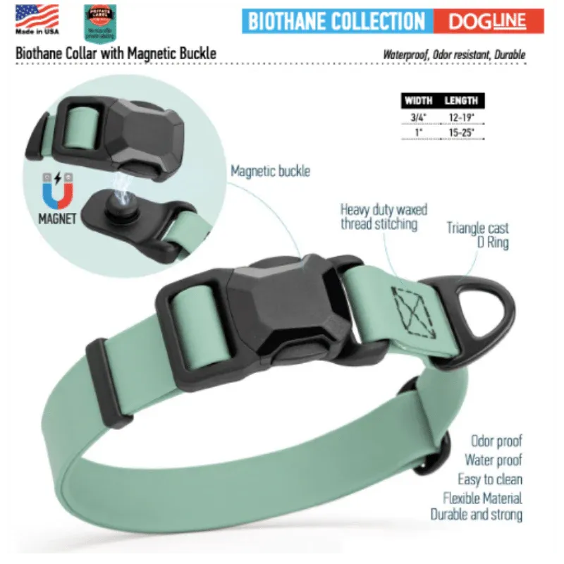 Biothane Collar with Magnetic Buckle