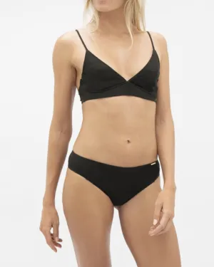 Black Soft V Bralette