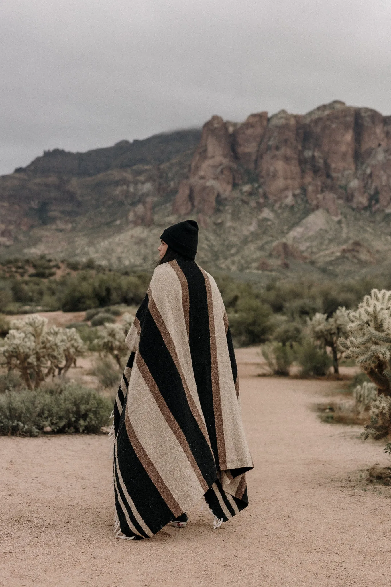 Blackstone Lines  // Handwoven Blanket