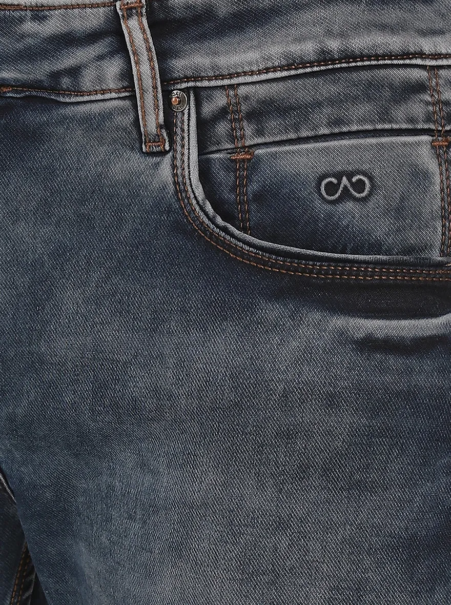 Blue Washed Slim Fit Jeans | JadeBlue