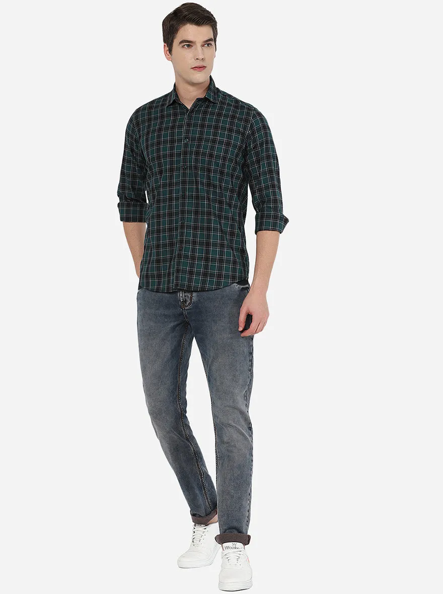 Blue Washed Slim Fit Jeans | JadeBlue