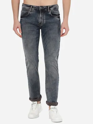 Blue Washed Slim Fit Jeans | JadeBlue