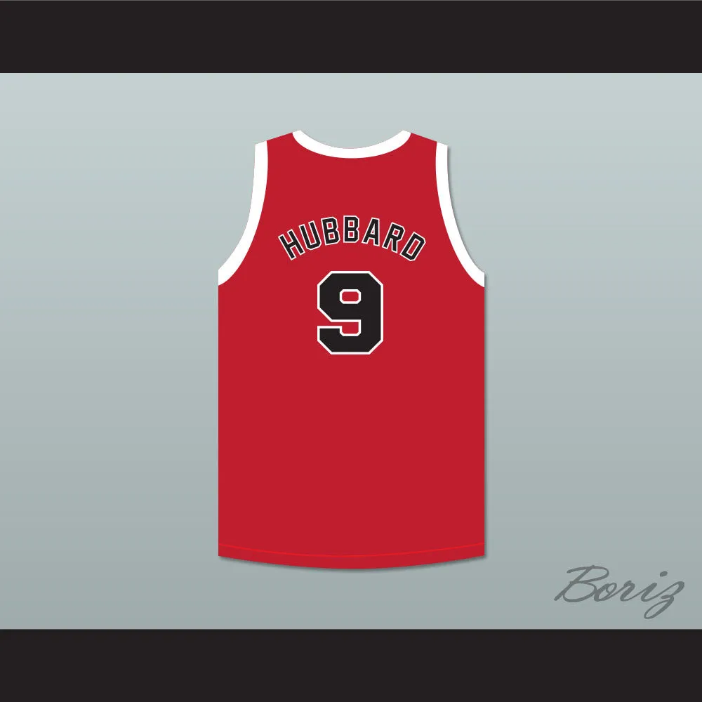 Bob Hubbard 9 Providence Steamrollers Red Basketball Jersey 2