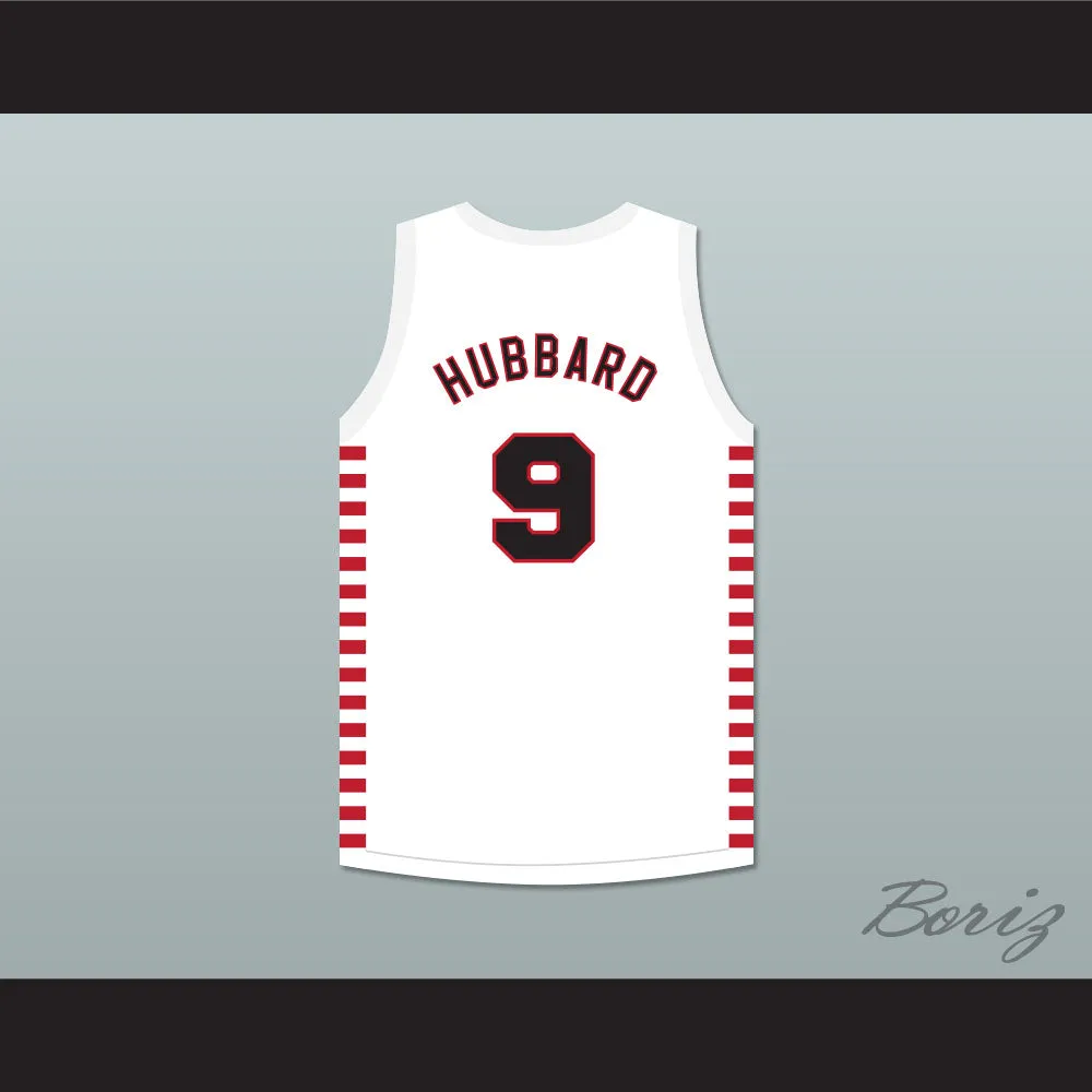 Bob Hubbard 9 Providence Steamrollers White Basketball Jersey 2