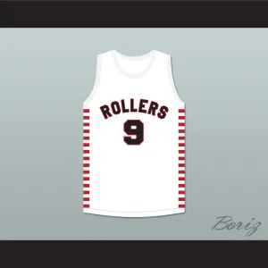 Bob Hubbard 9 Providence Steamrollers White Basketball Jersey 2