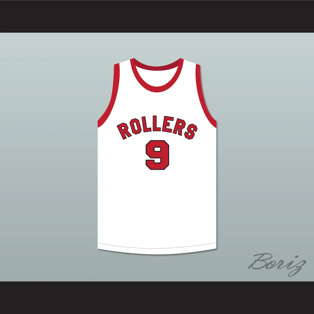 Bob Hubbard 9 Providence Steamrollers White Basketball Jersey 3