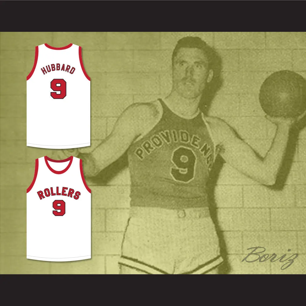 Bob Hubbard 9 Providence Steamrollers White Basketball Jersey 4
