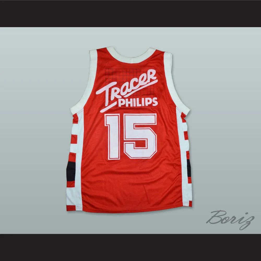 Bob McAdoo 15 Olimpia Milano Basketball Jersey
