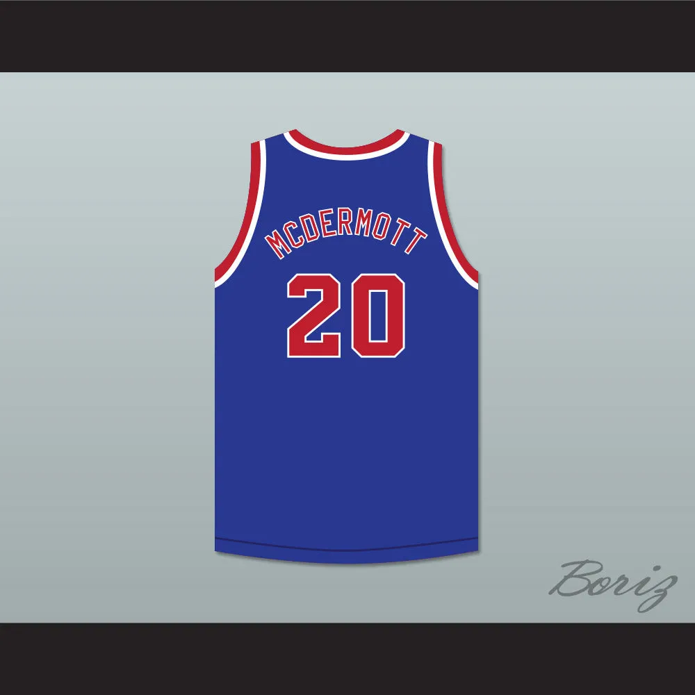 Bobby McDermott 20 Fort Wayne Zollner Pistons Basketball Jersey