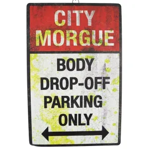 Body Drop Off Parking Sign