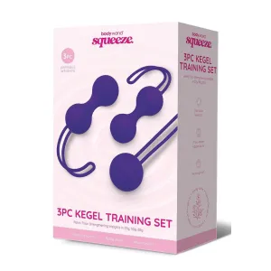 Bodywand Squeeze 3pc Kegel Training Set Kegel