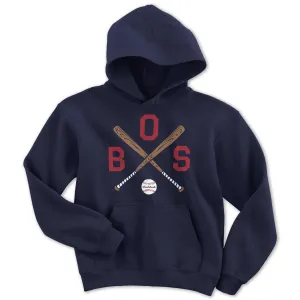 BOS Cross Bats Youth Hoodie