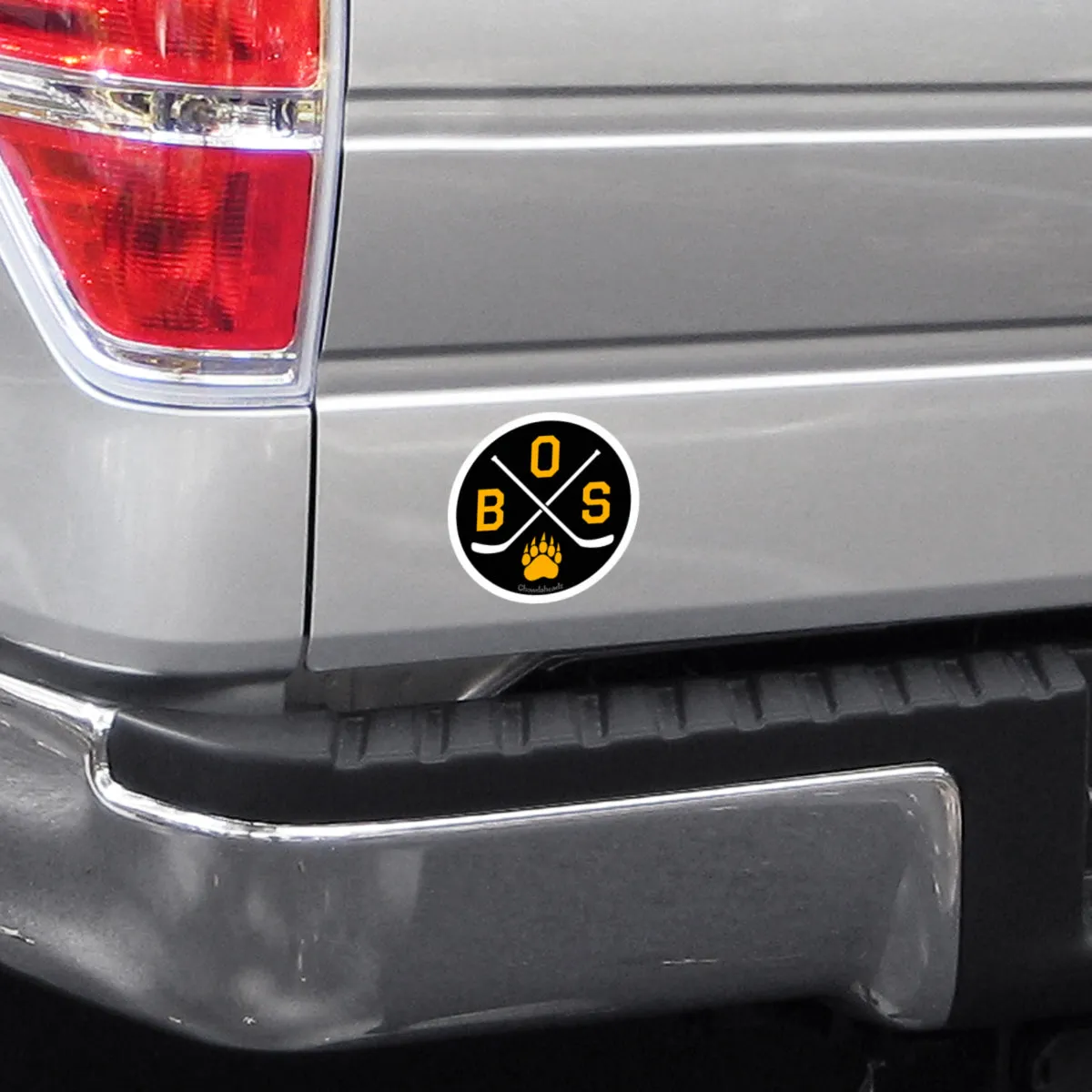 BOS Hockey Emblem Sticker
