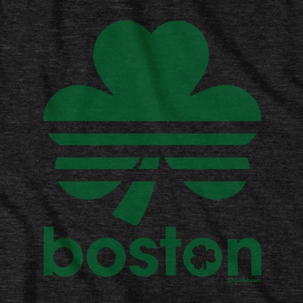 Boston Retro Shamrock Green Line T-Shirt