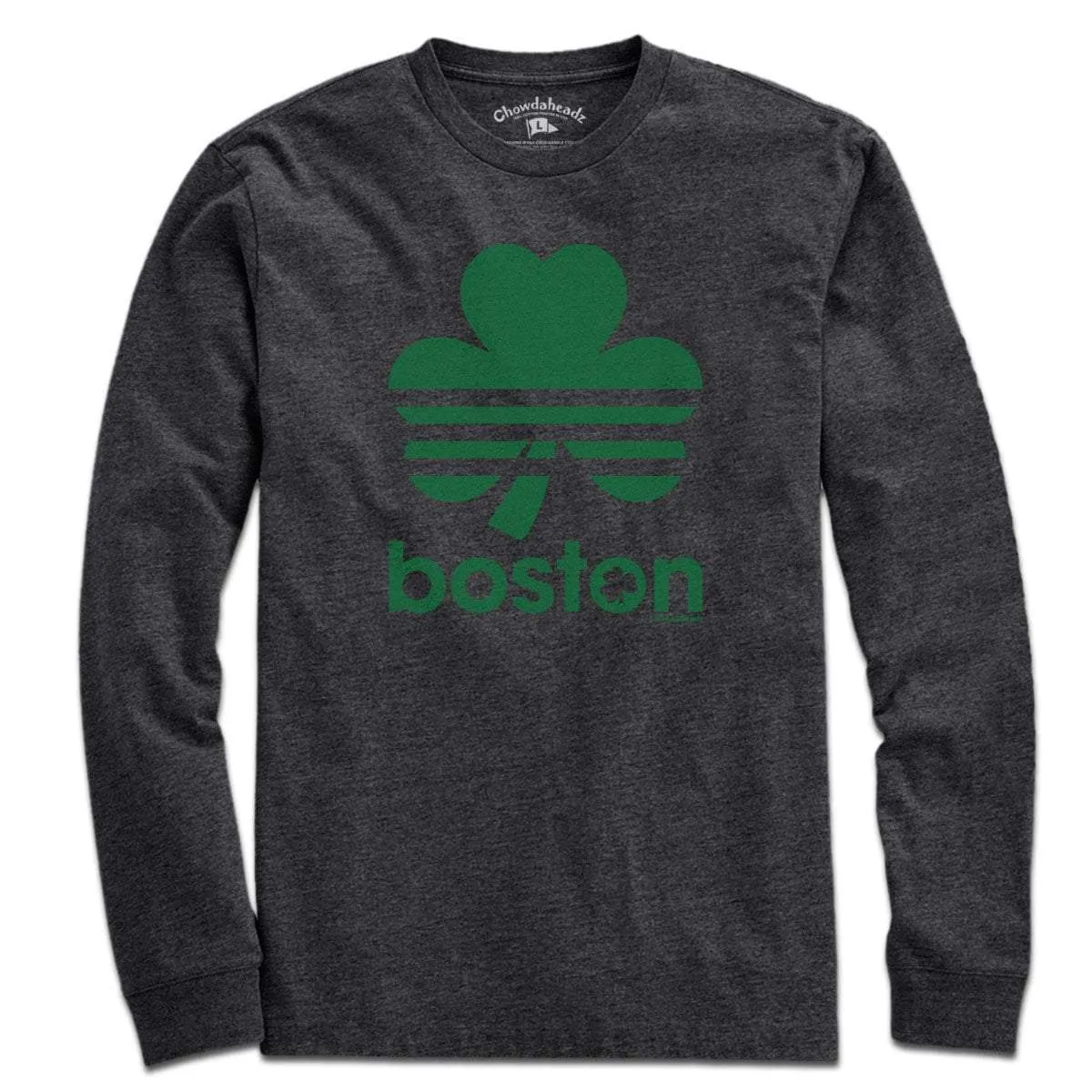 Boston Retro Shamrock Green Line T-Shirt