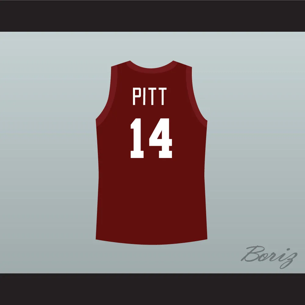 Brad Pitt 14 Cherokee Rejects School Basketball Jersey