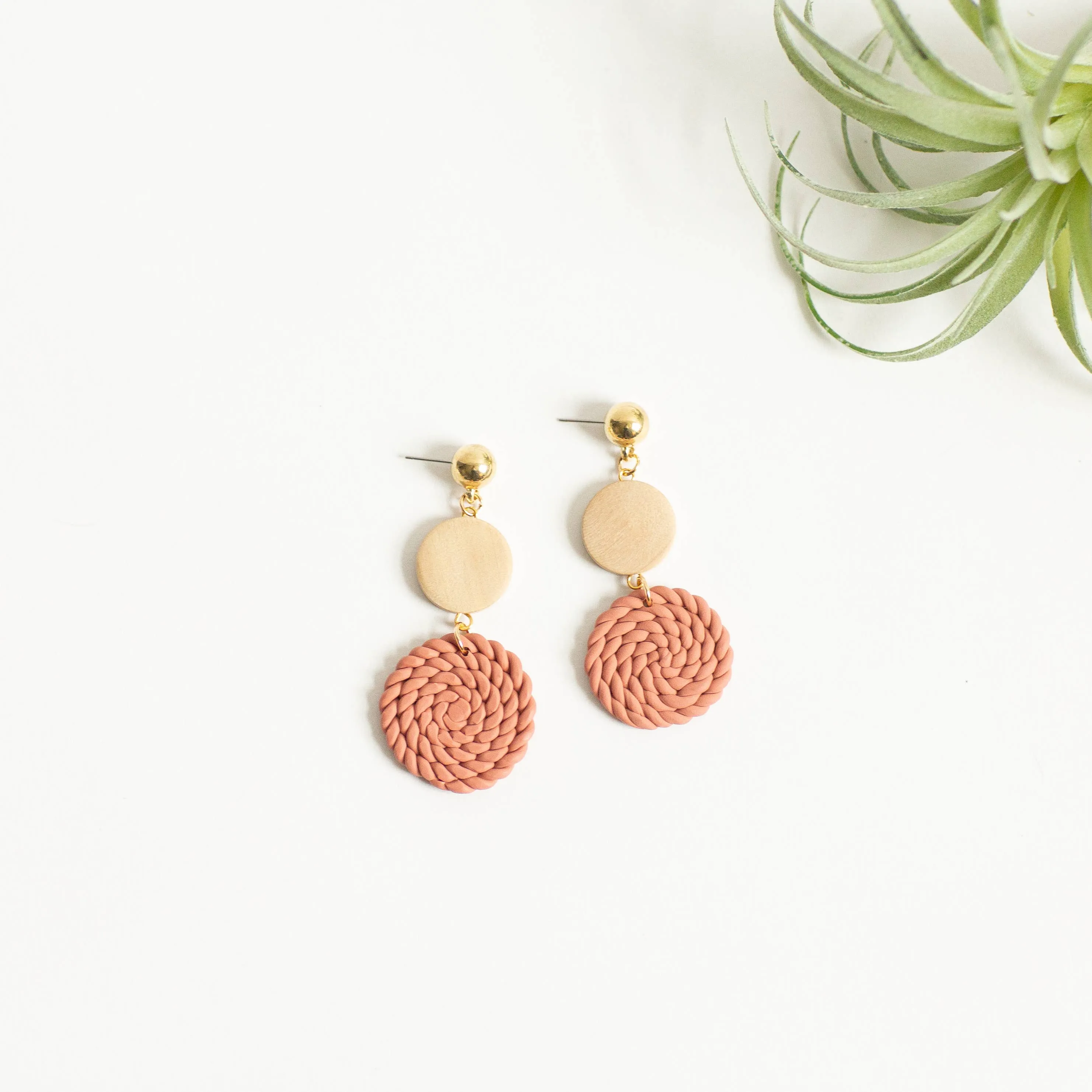 Braided Drop Earring
