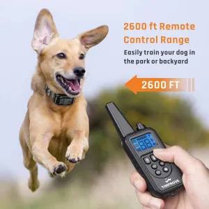 Brand new Timprove Remote Dog Training Collar, Waterproof & Rechargeable for dogs from 5Lb to 88 Lb!