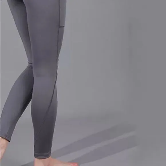 Brand New High Waist Pockets Leggings