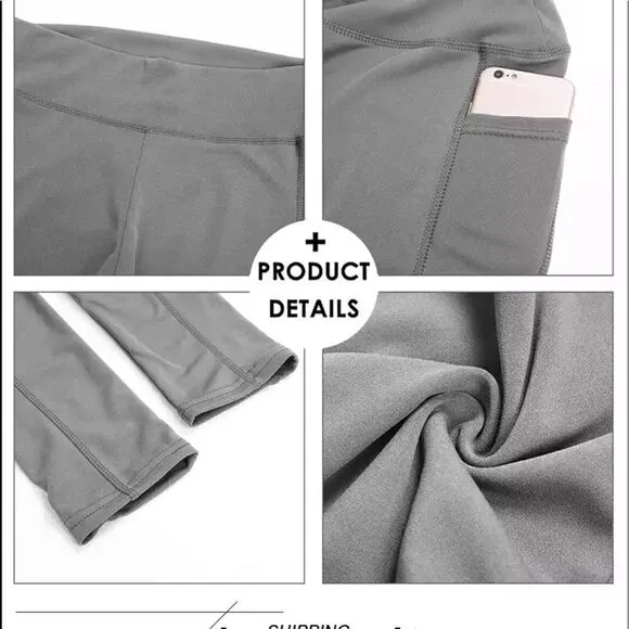 Brand New High Waist Pockets Leggings