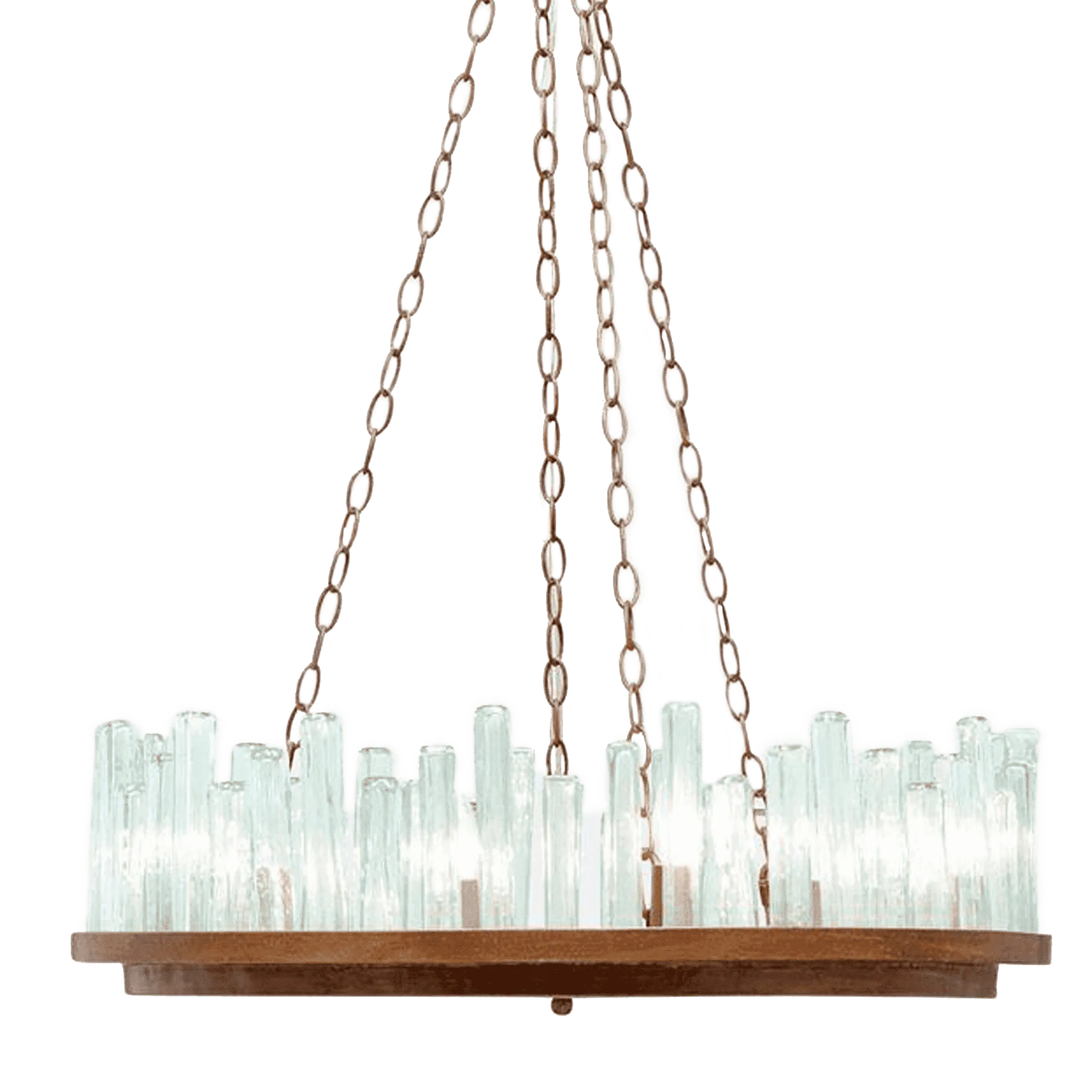 Brando Blown Glass Chandelier