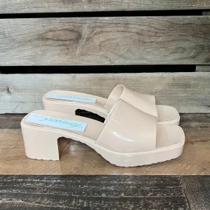 Brittney Block Heel Nude
