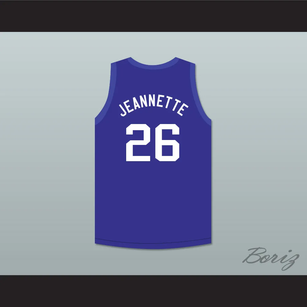 Buddy Jeannette 26 Baltimore Bullets Basketball Jersey