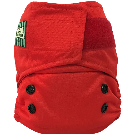 Bummis/Mini Kiwi One Size Pocket Diaper - Hook and Loop (Velcro)