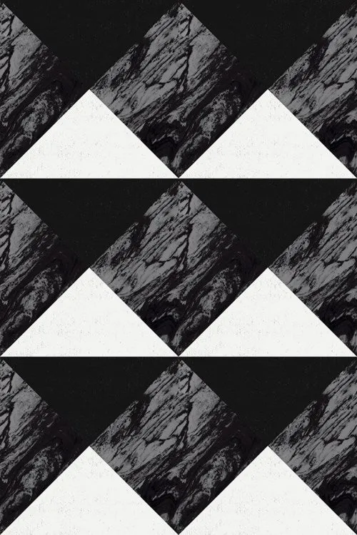 C H Designs "House Of Gray" Vinyl Floorcloths - Spicher & Co.