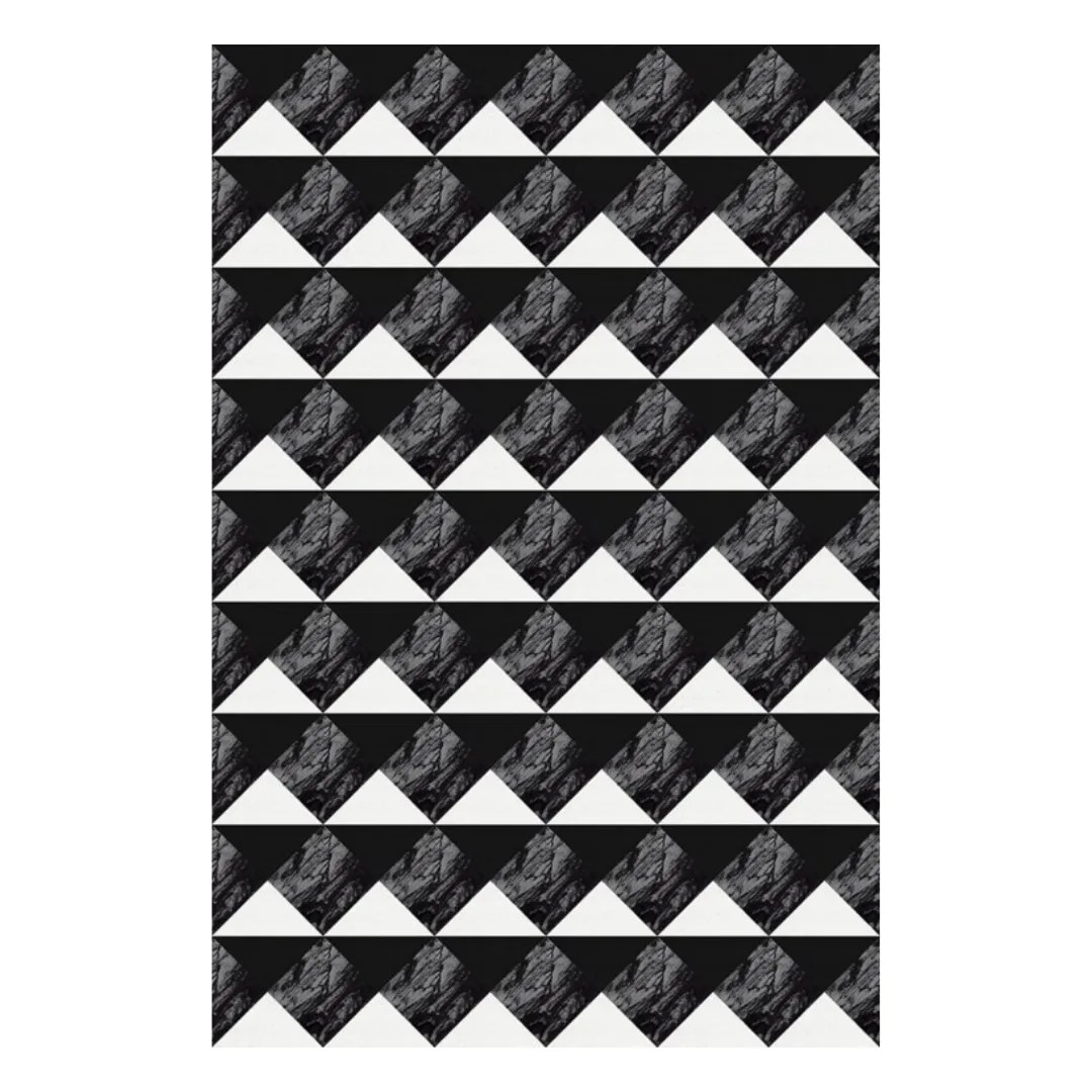 C H Designs "House Of Gray" Vinyl Floorcloths - Spicher & Co.