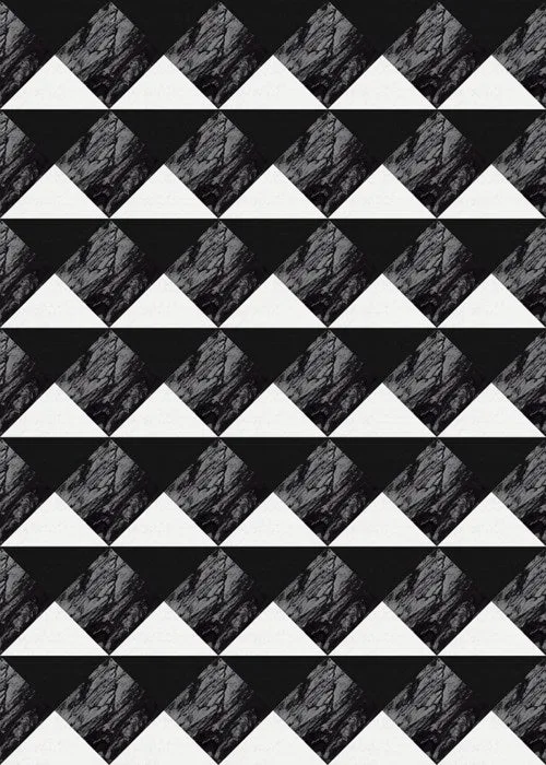 C H Designs "House Of Gray" Vinyl Floorcloths - Spicher & Co.