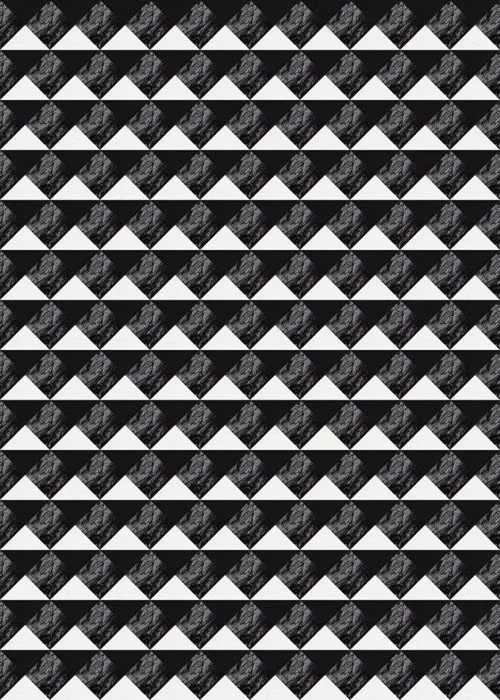 C H Designs "House Of Gray" Vinyl Floorcloths - Spicher & Co.